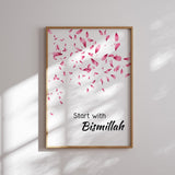 Bismillah · Ayat al-Kursi · Alhamdulillah 3er-Set (Rosa) – Ansicht 8