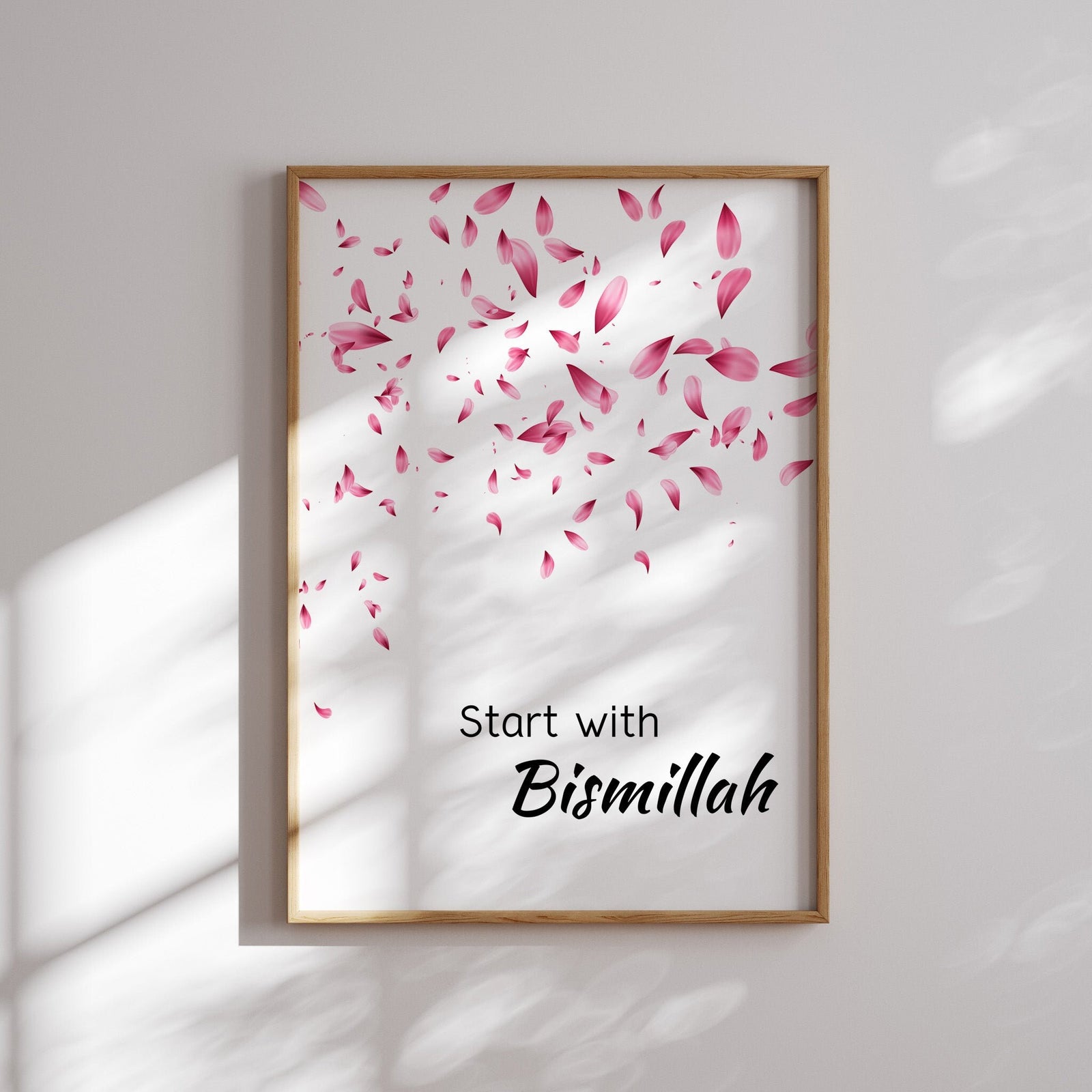 Bismillah · Ayat al-Kursi · Alhamdulillah 3er-Set (Rosa) – Ansicht 8
