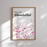 Bismillah · Ayat al-Kursi · Alhamdulillah 3er-Set (Rosa) – Ansicht 10