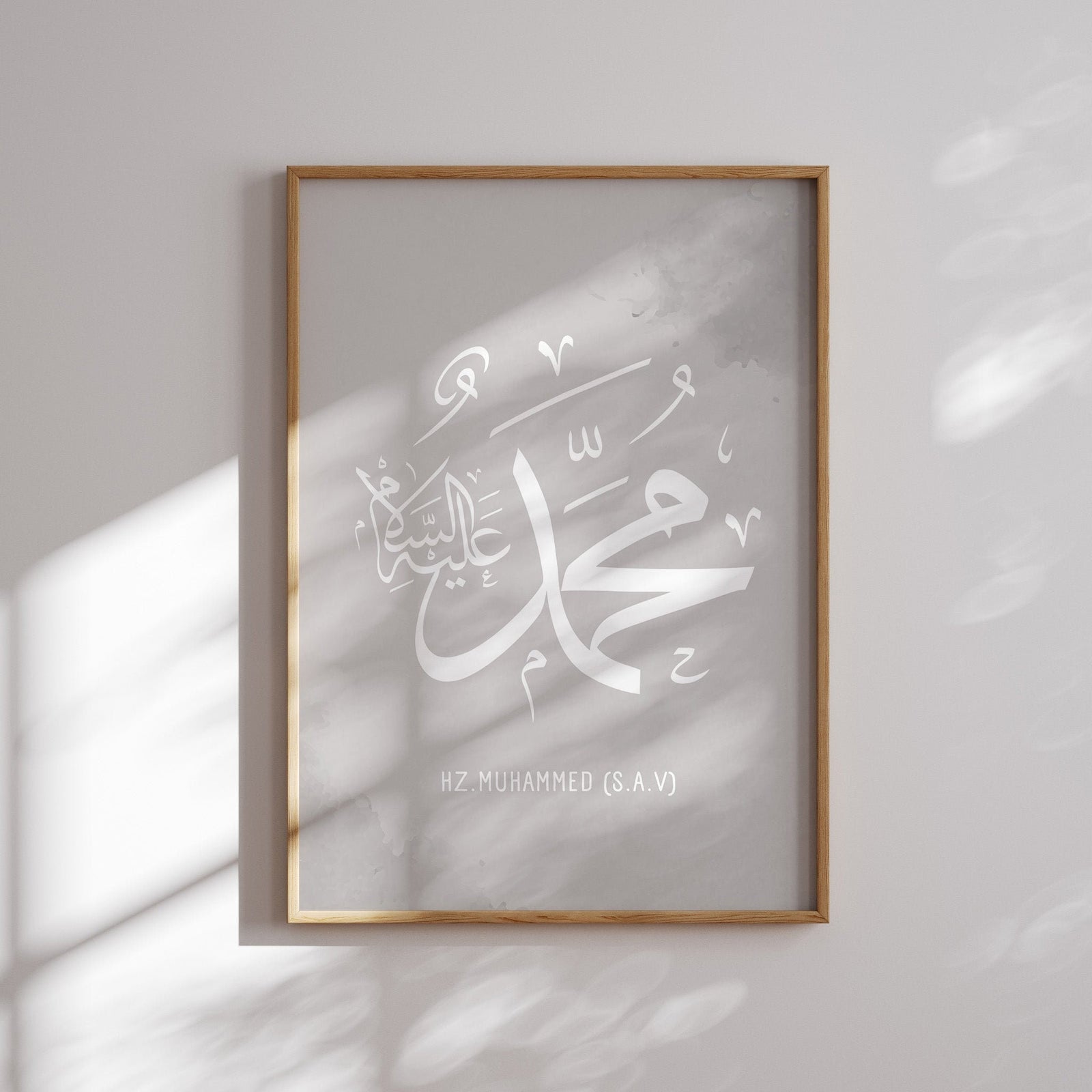 Allah · Muhammed · Kaaba 3er-Set (Grau) – Bestseller – Ansicht 8