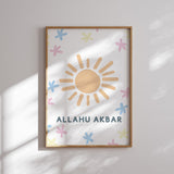 Islamische Wandbilder Kinderzimmer 3er-Set (Pastell) – Ansicht 4