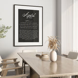 Ayetel Kürsi Poster Schwarz – Arabisch & Deutsch – Ansicht 6
